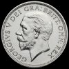 1927 George V Proof Silver Shilling Obverse