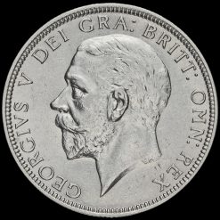1929 George V Silver Florin Obverse