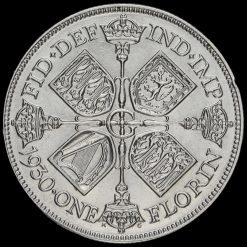 1930 George V Silver Florin Reverse