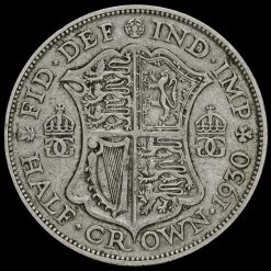 1930 George V Silver Half Crown Reverse