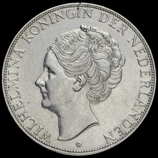 Netherlands 1933 2 1/2 Gulden Obverse