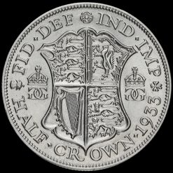 1933 George V Silver Half Crown Reverse