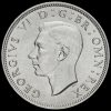 1938 George VI Silver Half Crown Obverse