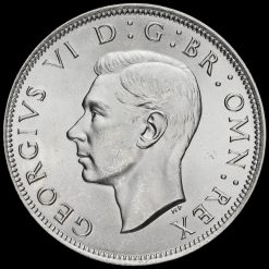 1946 George VI Silver Half Crown Obverse