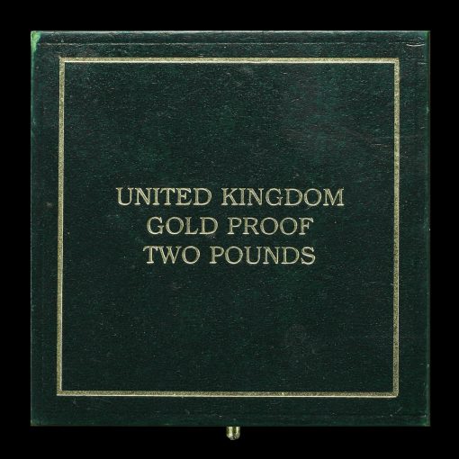 2005 Royal Mint Gold Proof £2 Two Pounds Box