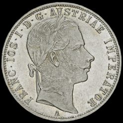Austria 1859 Franz Joseph I Silver 1 Florin