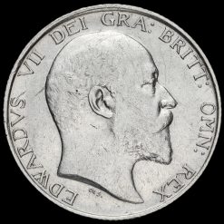 1902 Edward VII Silver Shilling Obverse