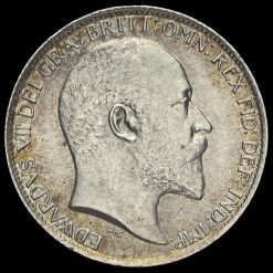 1906 Edward VII Silver Sixpence Obverse