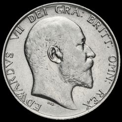 1906 Edward VII Silver Shilling Obverse