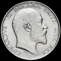 1906 Edward VII Silver Shilling Obverse