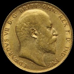 1907 Edward VII Gold Full Sovereign, London Mint