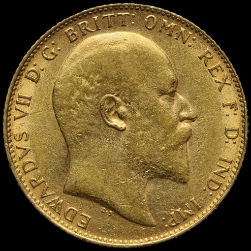 1907 Edward VII Gold Full Sovereign, London Mint