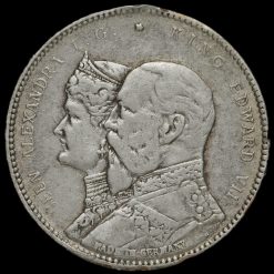 1909 Edward VII and Alexandra Souvenir Medal Obverse