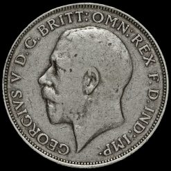 1911 George V Silver Florin Obverse