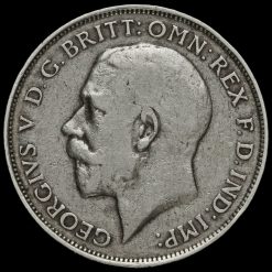 1913 George V Silver Florin Obverse