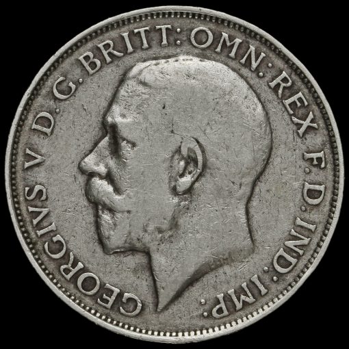 1913 George V Silver Florin Obverse