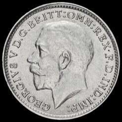 1917 George V Silver Threepence Obverse