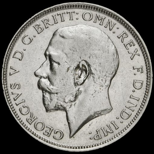 1919 George V Silver Florin Obverse