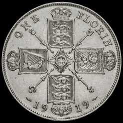 1919 George V Silver Florin Reverse