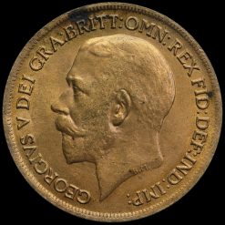 1919 George V Penny Obverse
