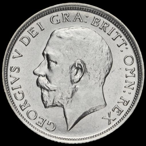 1920 George V Silver Shilling Obverse