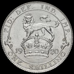 1920 George V Silver Shilling Reverse