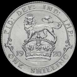 1920 George V Silver Shilling Reverse