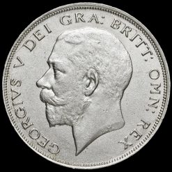 1921 George V Silver Half Crown Obverse