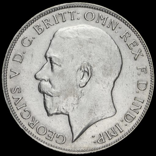 1923 George V Silver Florin Obverse