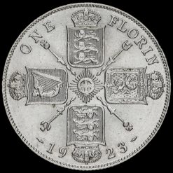 1923 George V Silver Florin Reverse