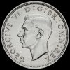 1937 George VI Silver Half Crown Obverse