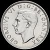 1938 George VI Silver Half Crown Obverse