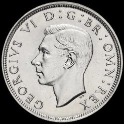 1938 George VI Silver Half Crown Obverse