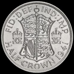 1941 George VI Silver Half Crown Reverse