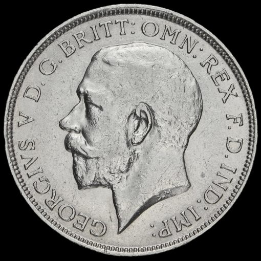 1915 George V Silver Florin Obverse