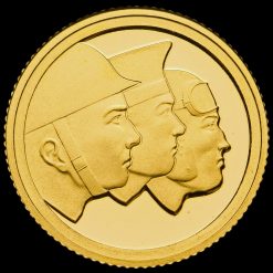 Gibraltar 2019 Gold Proof Quarter Sovereign Reverse