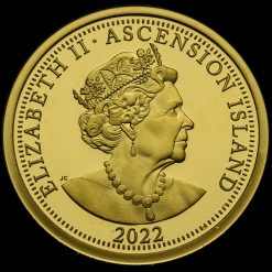 2022 Prince William 40th Birthday Gold Proof Sovereign Obverse