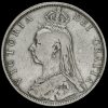 1892 Queen Victoria Jubilee Head Silver Florin Obverse