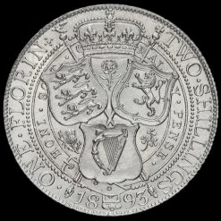 1893 Queen Victoria Veiled Head Silver Florin Reverse