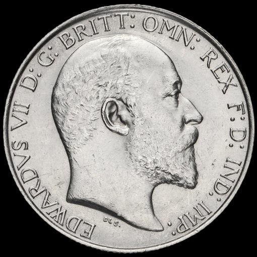 1902 Edward VII Silver Florin Obverse