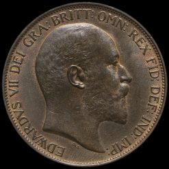 1902 Edward VII Penny Obverse