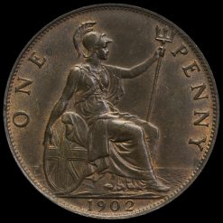 1902 Edward VII Penny Reverse