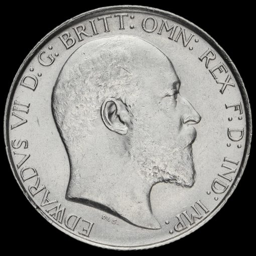 1903 Edward VII Silver Florin Obverse