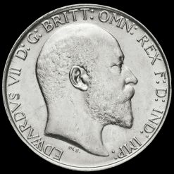 1906 Edward VII Silver Florin Obverse