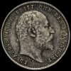 1906 Edward VII Silver Maundy Twopence Obverse