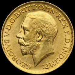 1913 George V Gold Full Sovereign Obverse