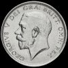 1918 George V Silver Half Crown Obverse