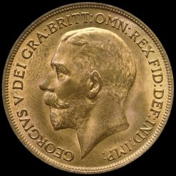 1918 George V Penny Obverse