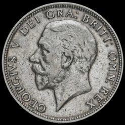 1929 George V Silver Florin Obverse
