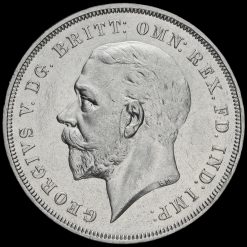 1935 King George V Rocking Horse Silver Jubilee Crown Obverse
